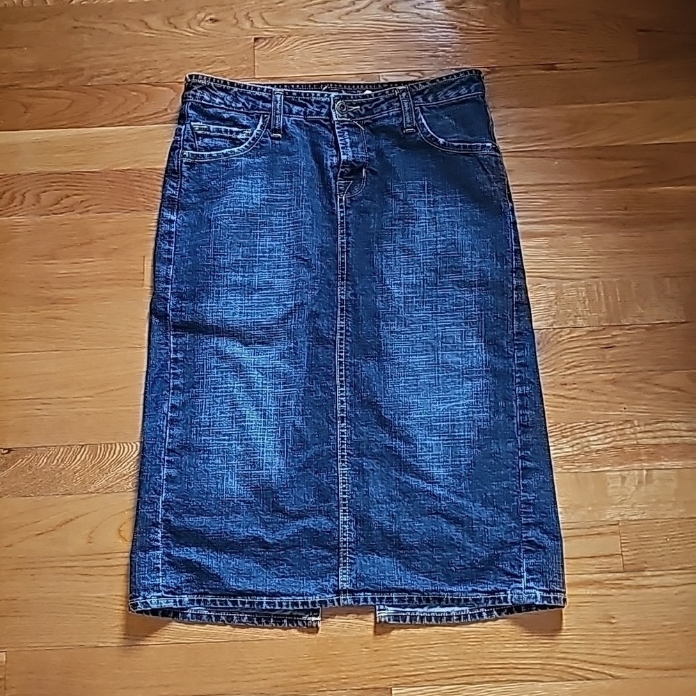 VINTAGE Von Dutch Original Denim Medium Skirt